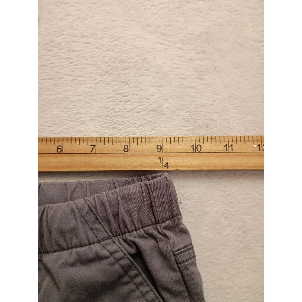 Cat & Jack Toddler Boys Gray Jogger Pants Size 4T Elastic Waist Drawstring NWOT